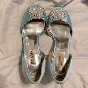 Badgley Mischka LaCie Heels (Blue)